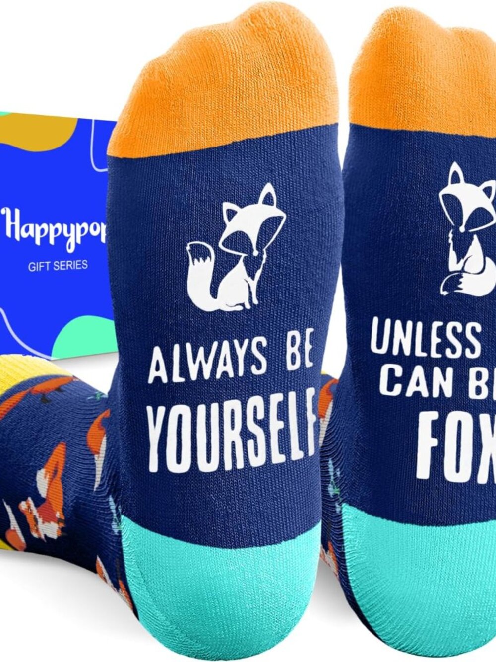 Funny Outdoor Animal Gifts - Novelty Cute Raccoon Socks Gift Series for Men Wome